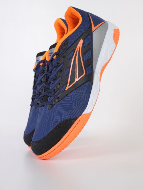 Chuteira Futsal Viento Y1 Penalty Masculina MARINHO/LARANJA