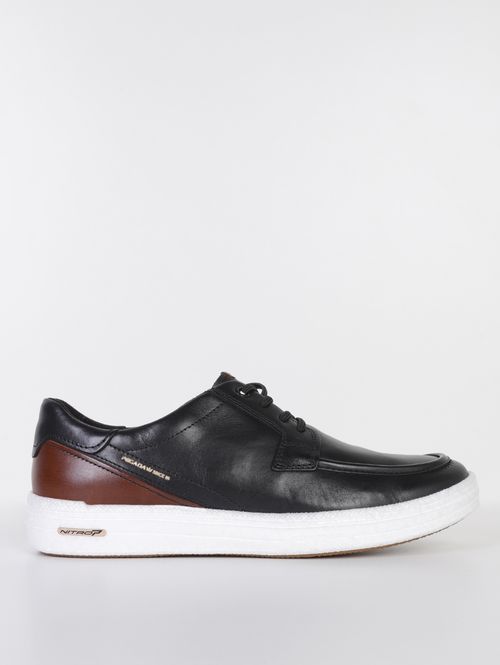 Sapatênis Boost Pegada Masculino PRETO/BRANCO