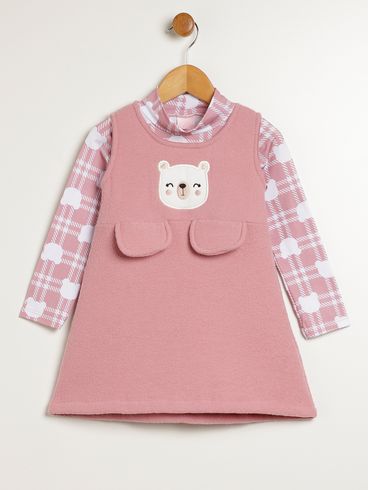 Conjunto Infantil Para Menina - ROSA