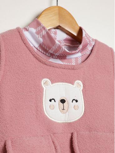 Conjunto Infantil Para Menina - ROSA