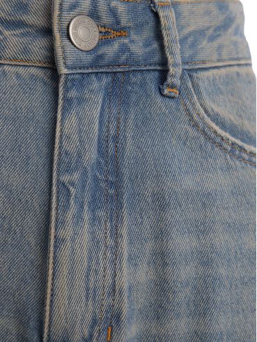 Calça Jeans Wide leg Autentique Feminina AZUL