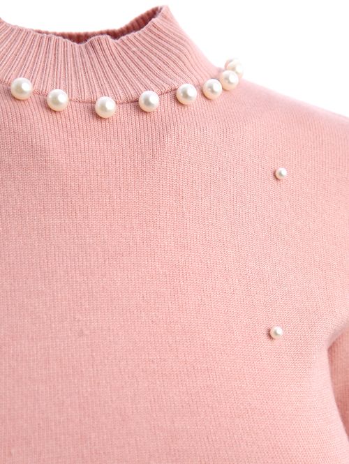 Blusa Tricot Manga Longa Feminina ROSE