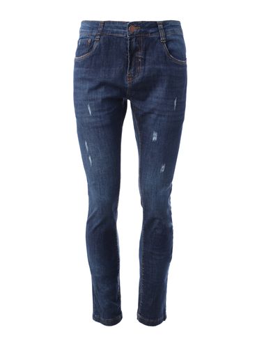Calça Jeans Slim Masculina AZUL