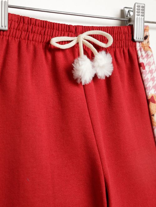 Conjunto Longo Infantil Para Menina - BORDO