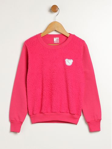 Moletom Infantil Para Menina - PINK