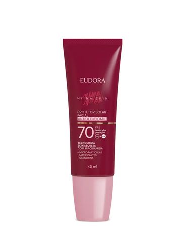 Protetor Solar Facial FPS 70 Niina Secrets 40ml UNICO