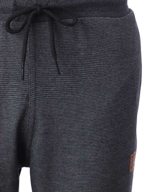 Calça Moletinho Jogger Masculina PRETO