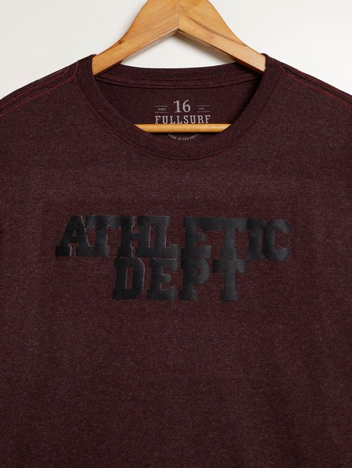 Camiseta Manga Longa juvenil Para Menino - BORDO/PRETO