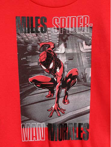 Moletom Spider Man Infantil Para Menino - VERMELHO