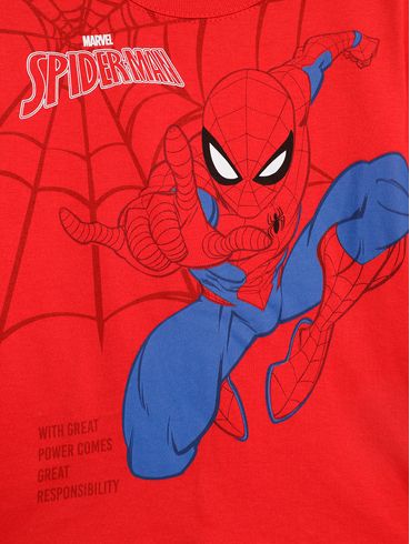 Camiseta Manga Longa Infantil Para Menino - VERMELHO