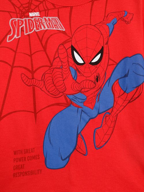 Camiseta Manga Longa Infantil Para Menino - VERMELHO