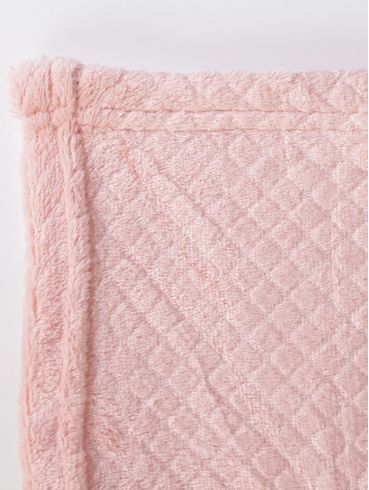 Cobertor Casal Microfibra Texturizada  Atlântica ROSE