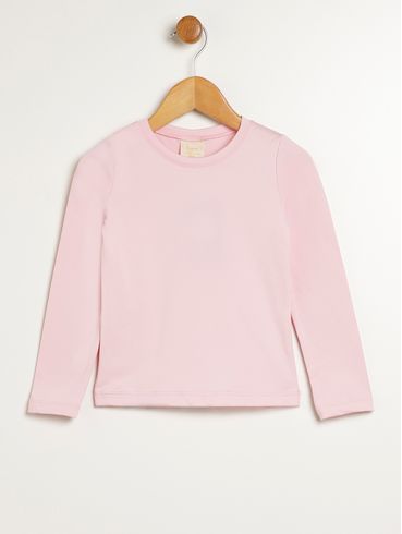 Blusa Térmica Infantil Para Menina ROSA