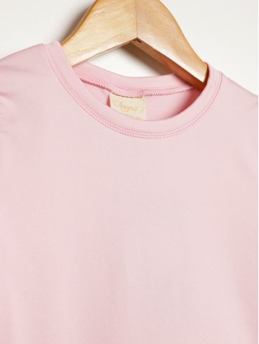 Blusa Térmica Infantil Para Menina ROSA