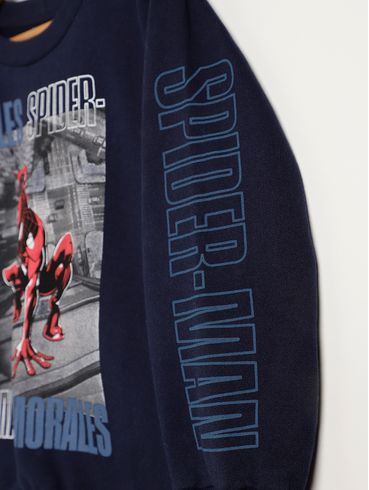 Moletom Spider Man Infantil Para Menino - MARINHO