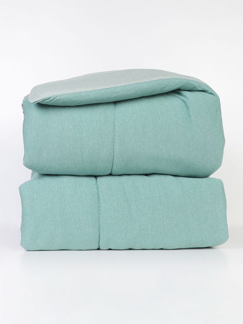 Edredom Solteiro Urban Malha Atlântica VERDE