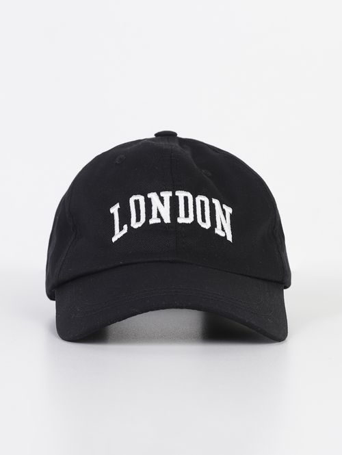 Boné Dad Hat Vels PRETO