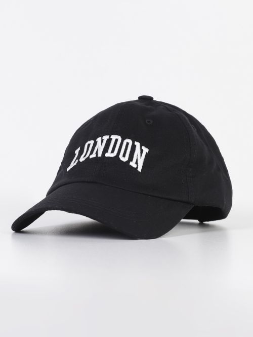 Boné Dad Hat Vels PRETO