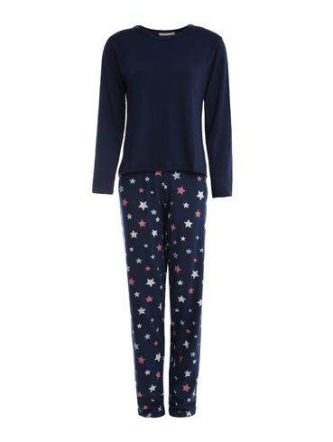 Pijama Longo Feminino MARINHO
