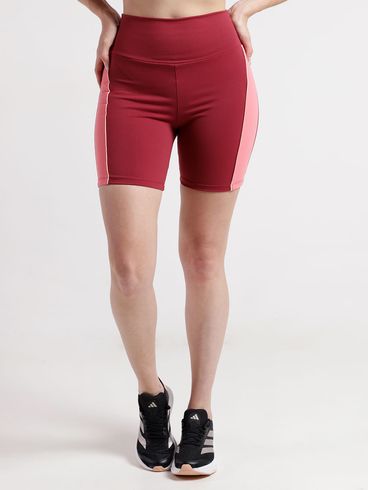 Bermuda Vels Feminina BORDO/BORDO/CORAL