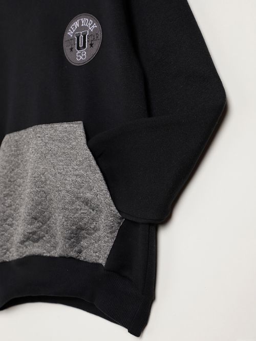 Conjunto Longo Infantil Para Menino - PRETO