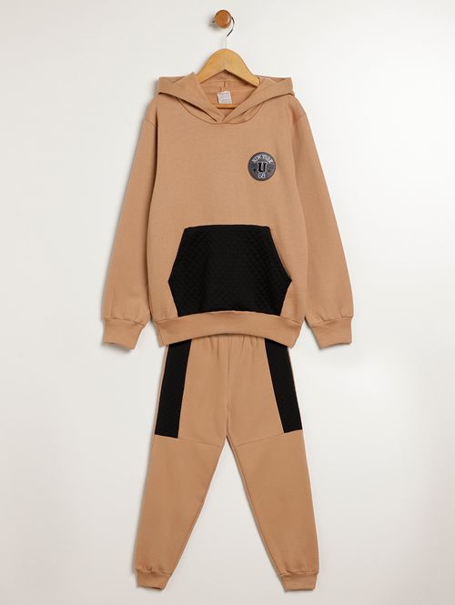 Conjunto Longo Infantil Para Menino - CARAMELO