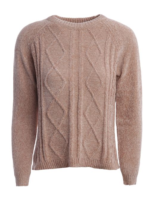 Blusão Tricot Feminino BEGE