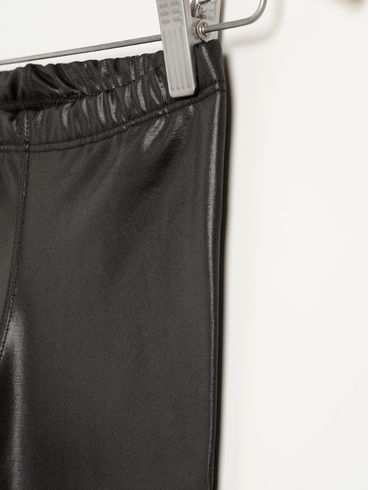 Calça Cirrê Infantil Para Menina - PRETO