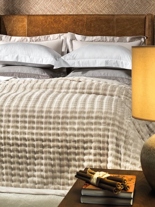 Cobertor Queen Size Desert Altenburg BEGE