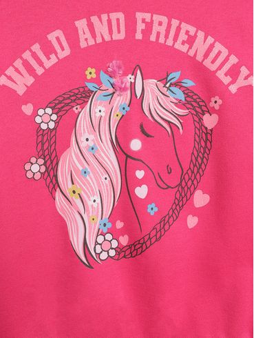 Moletom Kidy+ Infantil Para Menina - ROSA