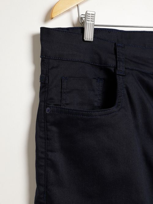 Calça Sarja Confort Plus Size Masculina MARINHO