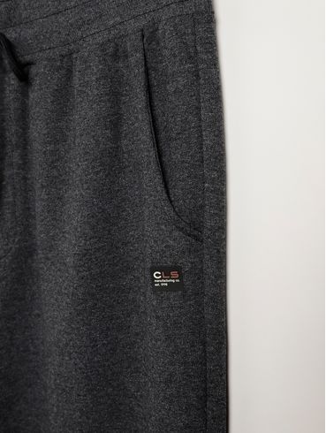 Calça Moletinho Jogger Plus Size Masculina PRETO