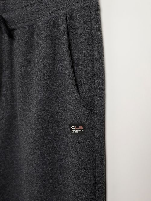 Calça Moletinho Jogger Plus Size Masculina PRETO