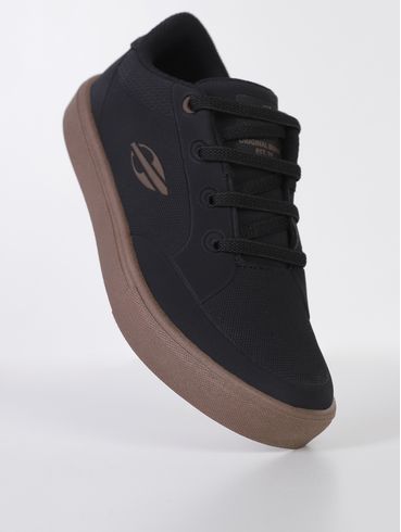 Tênis Urban Free Jr Mormaii Juvenil Para Menino- PRETO
