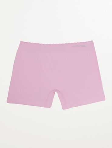 Calcinha Boxer Selene Infantil Para Menina - Rosa Claro
