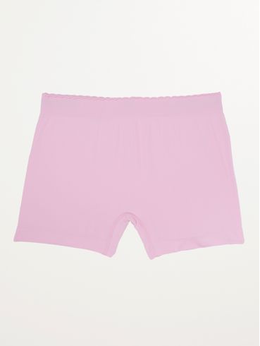 Calcinha Boxer Selene Infantil Para Menina - Rosa Claro