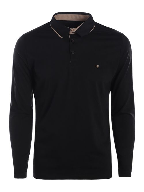 Polo Masculina PRETO