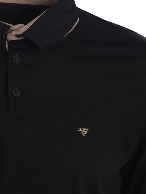 Polo Masculina PRETO