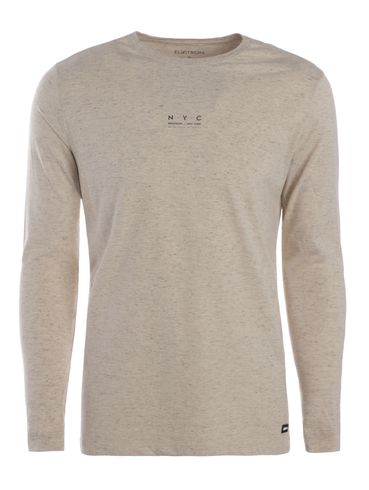 Camiseta Manga Longa Elétron Masculina NATURAL