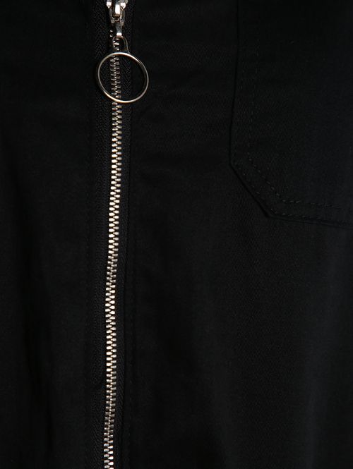 Macacão Jardineira Sarja Feminino PRETO