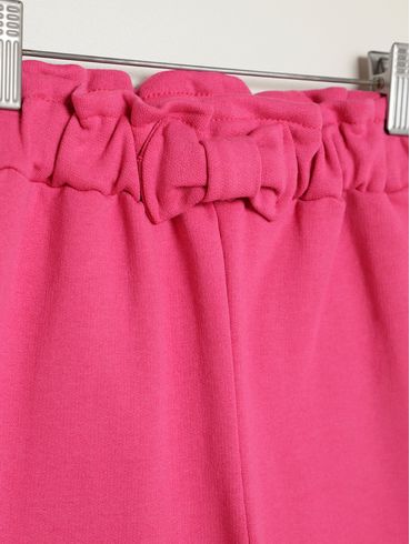 Calça Moletom Infantil Para Menina - ROSA