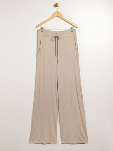 Calça Canelada Plus Size Autentique Feminina CINZA