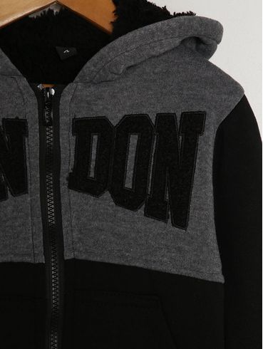 Conjunto Longo Infantil Para Menino - PRETO