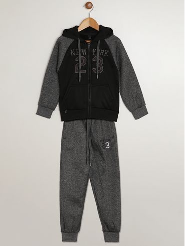 Agasalho Infantil Para Menino - PRETO