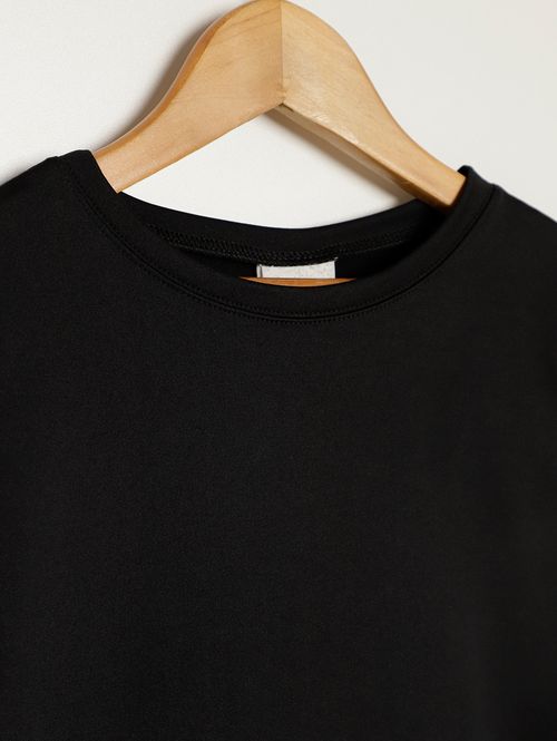 Blusa Térmica Infantil Para Menina - PRETO