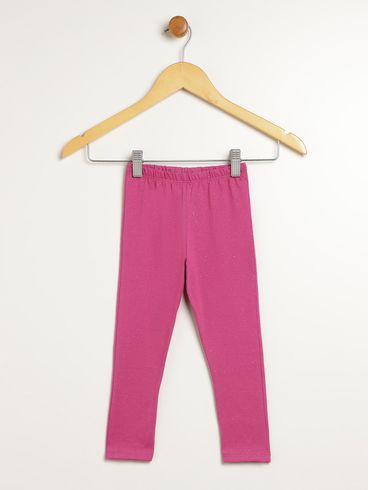 Calça Legging Infantil Para Menina - ROSA
