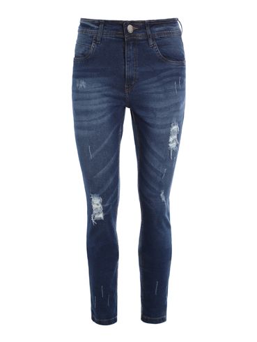 Calça Jeans Slim Masculina AZUL