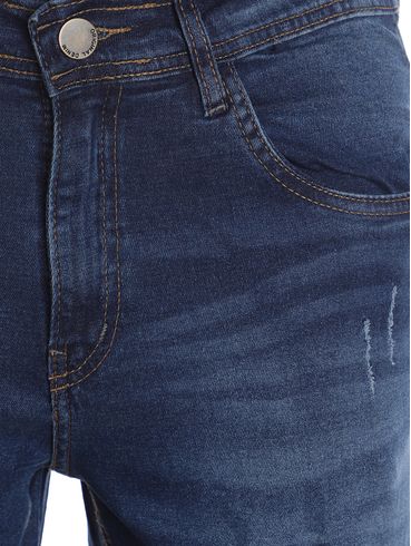 Calça Jeans Slim Masculina AZUL