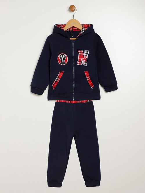 Conjunto Longo Infantil Para Menino - MARINHO