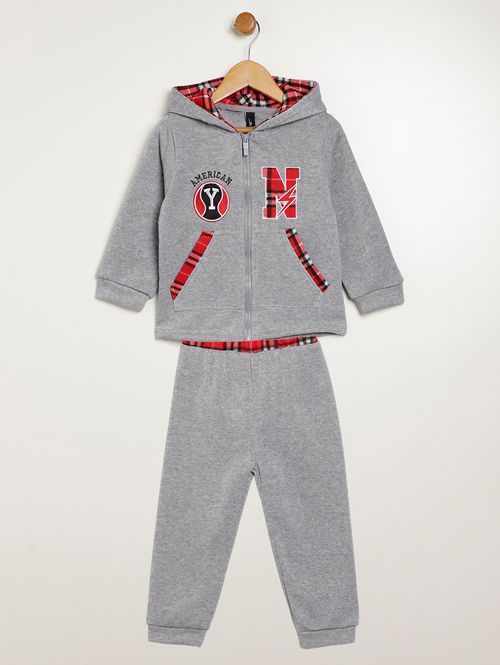 Conjunto Longo Infantil Para Menino - MESCLA